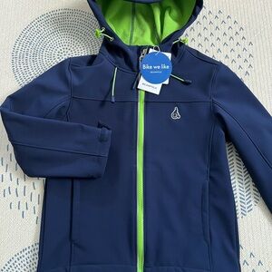 Beanpole kids boys softshell jacket 7Y